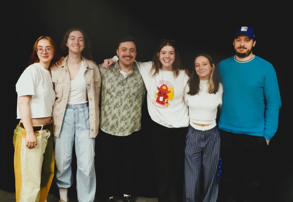 Participants et participantes au festival de film étudiant 2024