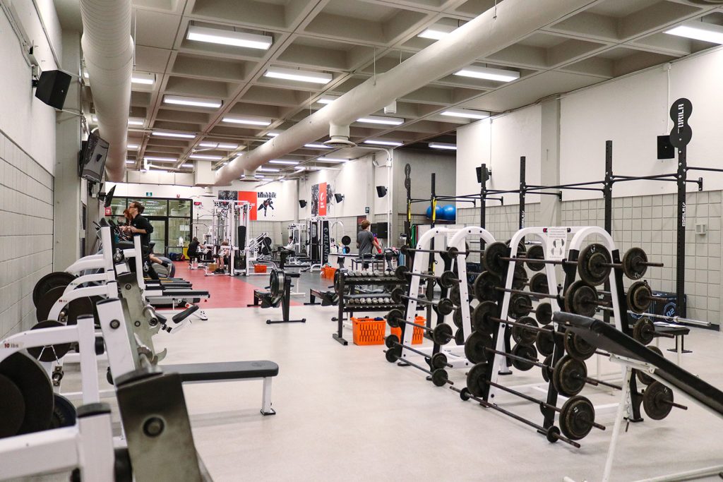 Salle de conditionnement physique.