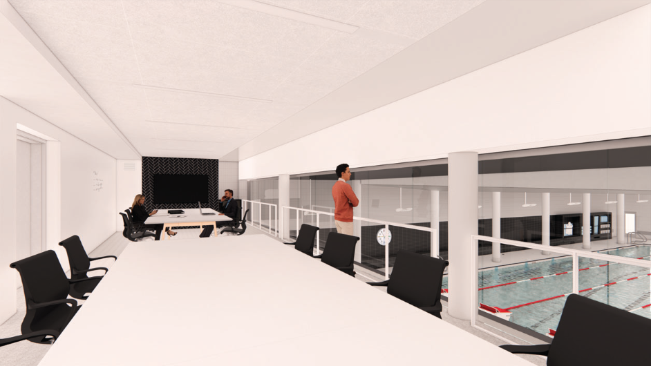 Salle multifonctionnelle à la mezzanine